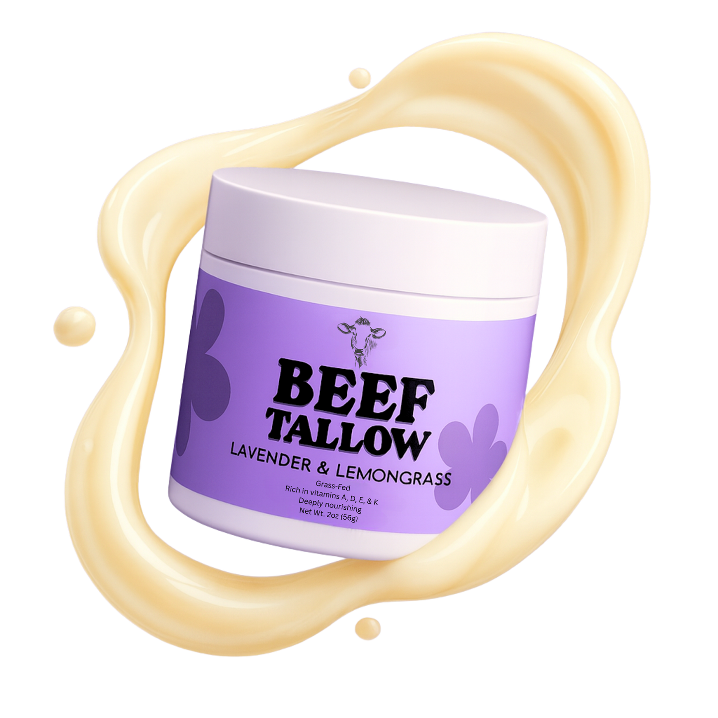 Lemongrass & Lavender Beef Tallow Cream