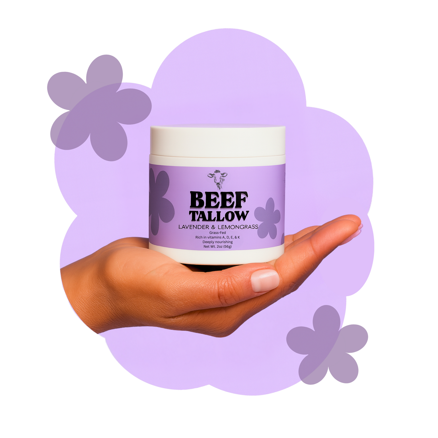 Lemongrass & Lavender Beef Tallow Cream