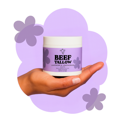 Lemongrass & Lavender Beef Tallow Cream